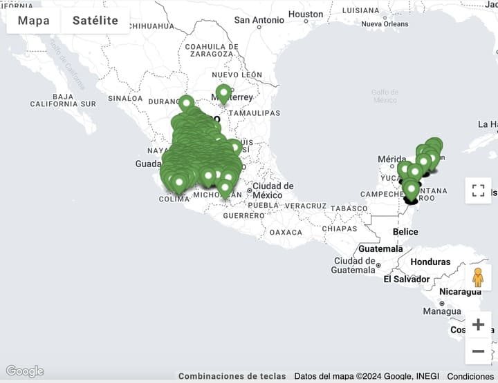 Mapa de Cobertura de Star GO