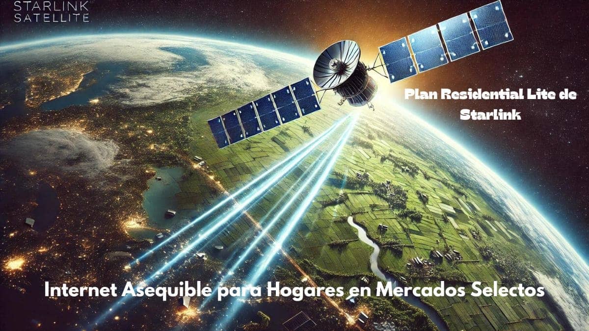 Plan Residential Lite de Starlink