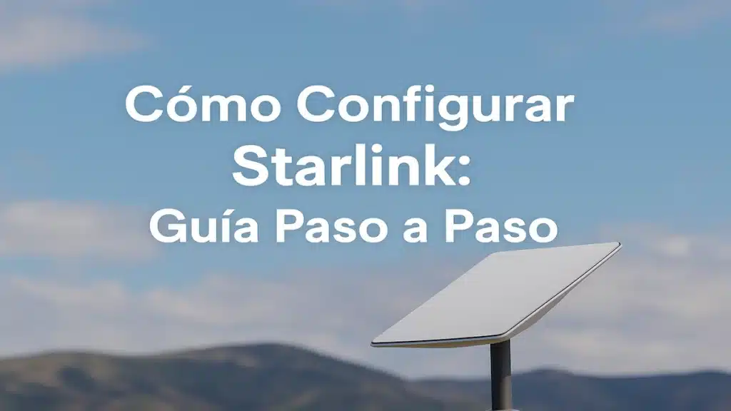 Cómo configurar Starlink correctamente
