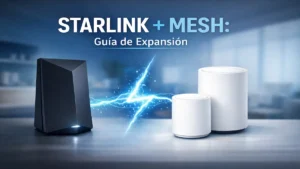 Cómo ampliar la señal de Starlink con router externo Mesh