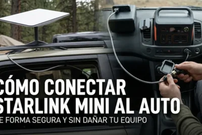 Cómo conectar Starlink Mini al auto