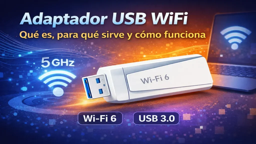 Adaptador USB WiFi