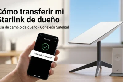 Cómo transferir mi Starlink de dueño