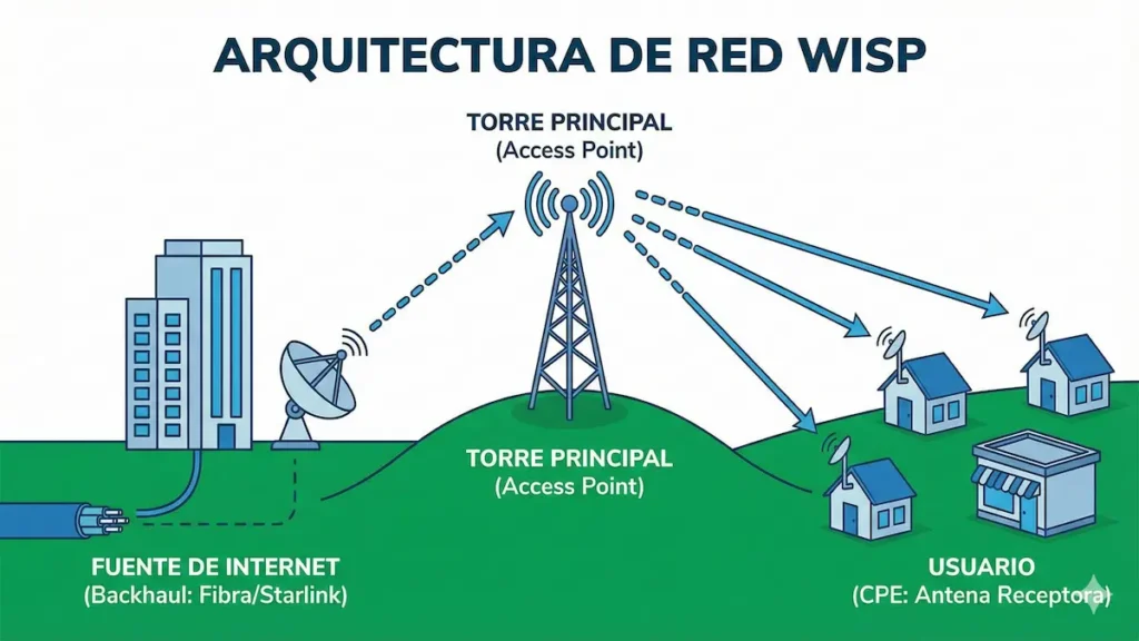 WISP (Wireless Internet Service Provider)