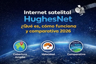 Internet satelital HughesNet
