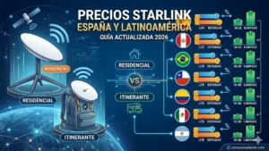 Precios Starlink España y Latinoamérica